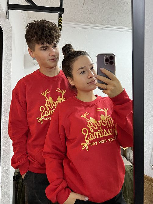 Парні новорічні світшоти - "Merry Christmas" Чернівці - фото 1