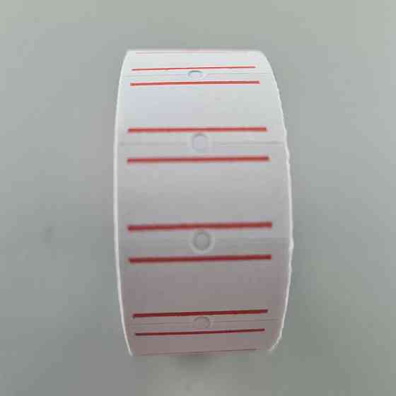 Бумажный ценник для пистолета TM LAU 600шт белый (10 шт) Харьков