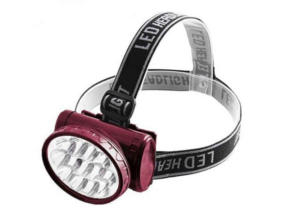 Фонарь налобный 1118 WX-1898 (13LED, аккум., 2р., 9х8х8) ТМ Luxery Киев - изображение 1