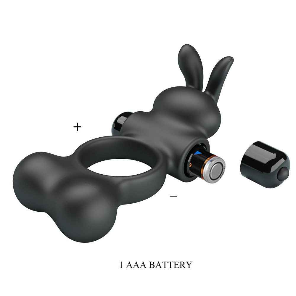 Эрекционное кольцо - Pretty Love Vibrant Penis Ring Yusuf Black Sex Aura Киев - изображение 10