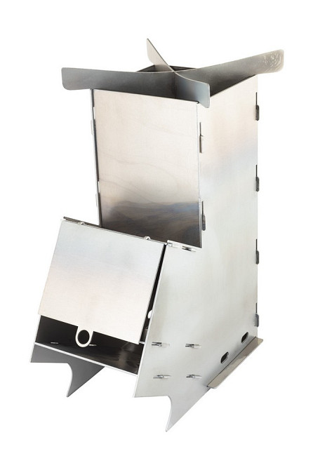 Піч туристична ГОСПОДАР РАКЕТА складана 375х140х285 мм 92-0363 Коломия - фото 10