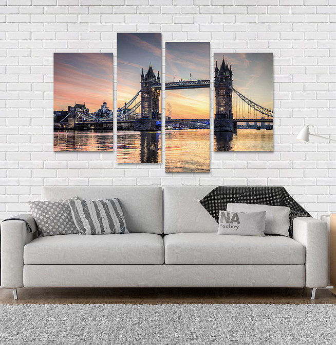 Модульная картина Город Лондон Art-17_4 Киев - изображение 2