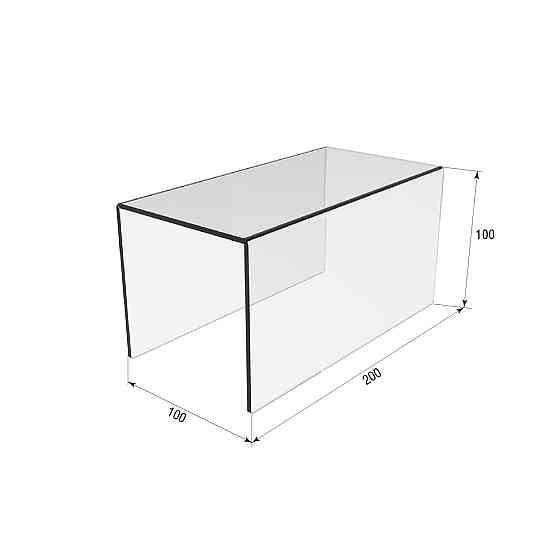 Подиум EKOSTAR П-обр 200х100х100 3мм пр Киев