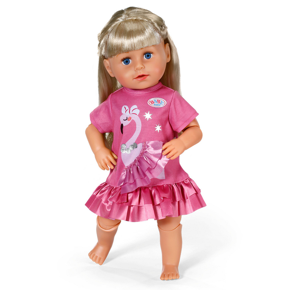 Одяг для ляльки Baby Born – Сукня з фламінго (43 см) Дніпро - фото 3
