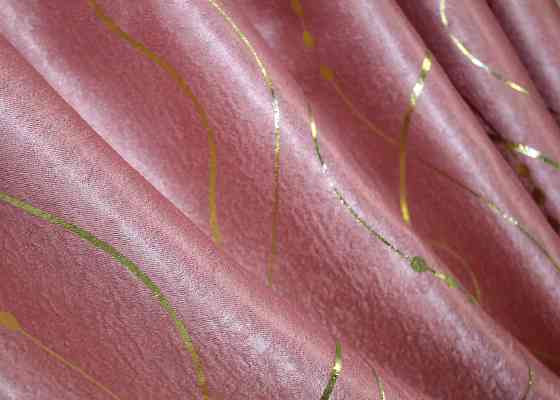 Комплект готовых штор VR-Textil Софт Лиана № 461ш Розовый 150х270 см 2 шт (30-201) Киев