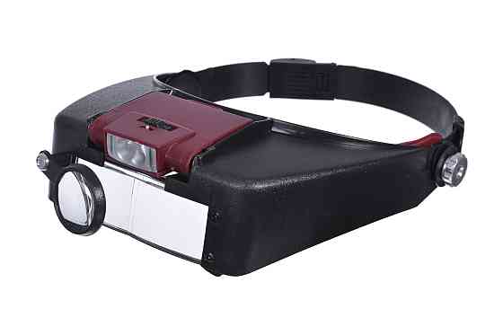 Бінокулярна лупа з LED підсвічуванням 1.5 X 3X X 8.5 10X збільшення Magnifier 81007-A Полтава