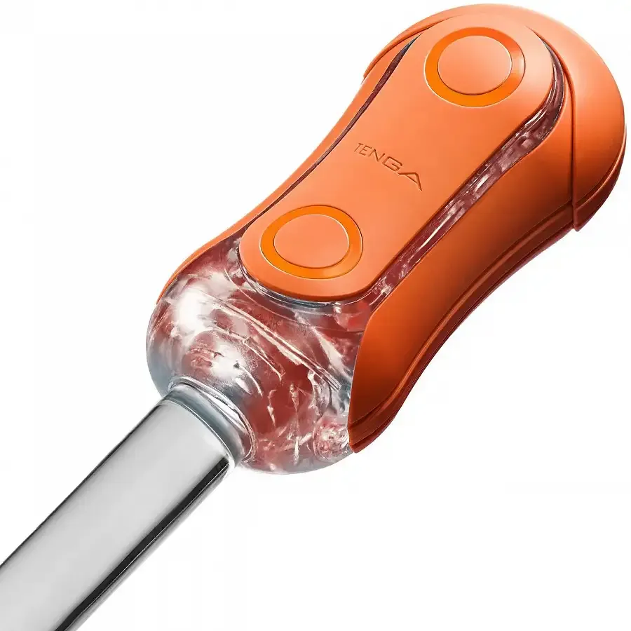 Мастурбатор Tenga Flip Orb — Sunset Orange, з можливістю зміни тиску та стимулювальними кульками всередині Львів - фото 10