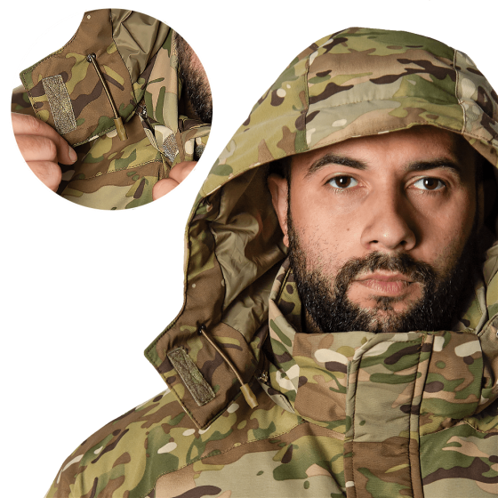 Тактическая зимняя мембранная куртка Defender 7 level ClimaGuard (Мультикам) размер 3XL Винница