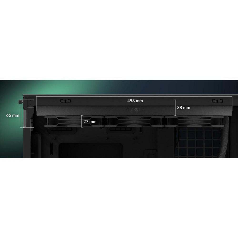 Система водяного охолодження Arctic Liquid Freezer III Pro 420 Black (ACFRE00181A) ( 15186 ) Харків - фото 7