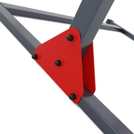 Рама силова для жиму штанги з турніком та поручнями K-Sport KSSL061, сіра Київ - фото 5