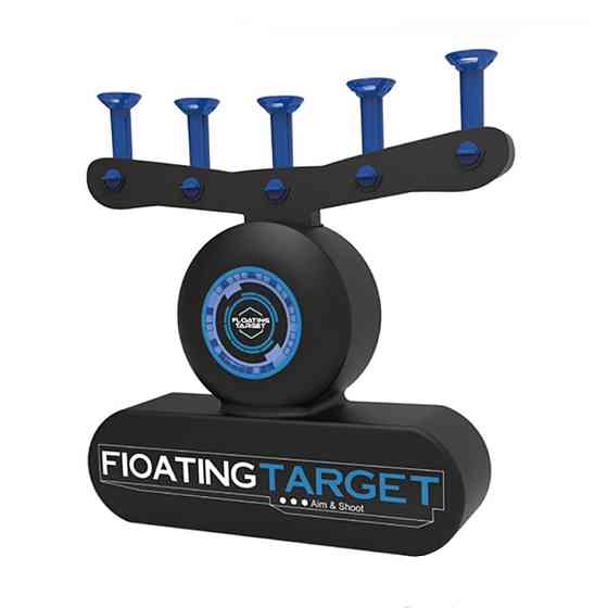 Ігровий набір Повітряний тир Ховербласт/стрільба по мішенях, що летять (Літаючі мішені), бластер і 5 куль RB-80 Львів