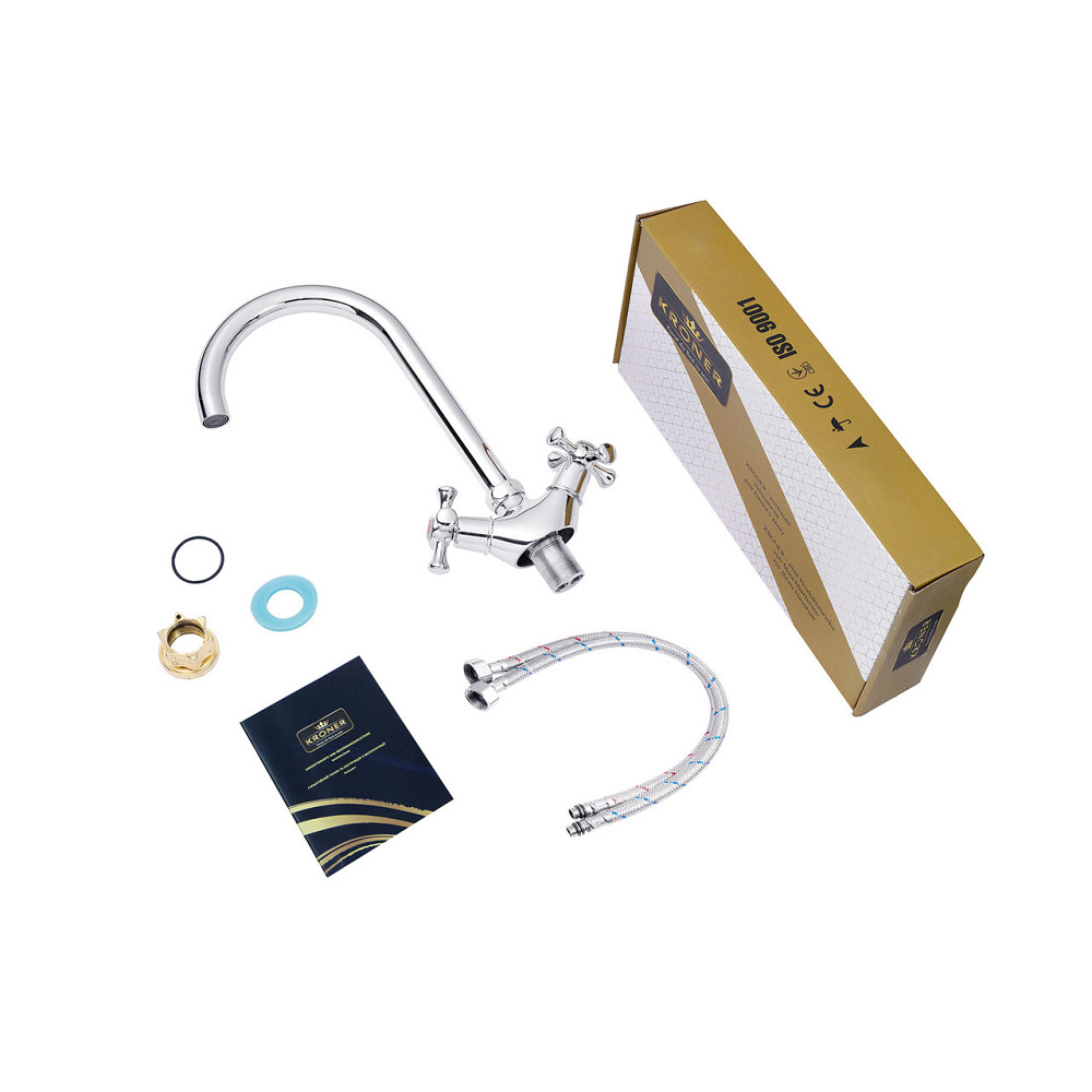 Змішувач для кухні Kroner KRM Rhein - C034 Київ - фото 7