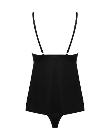 Топ та трусики Obsessive Bella Rou top & panties XS/S, топ, трусики Львів