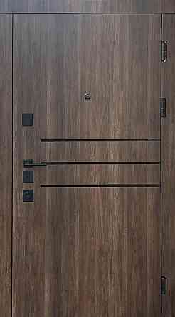 Форт-М Дверь квартирная модель ВИП 4К Фокус, цвет Дуб табак 860 Киев