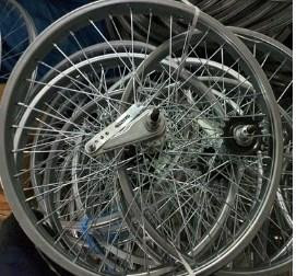 Обод велосипедный (в сборе) 28 (червячная втулка хром, усиленное под 3 спицу) заднее Мукачево - изображение 1