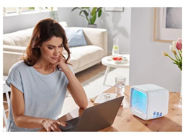 Портативний вентилятор охолоджувач повітря Silver Сrest STLK 8 D2 Луцьк - фото 1