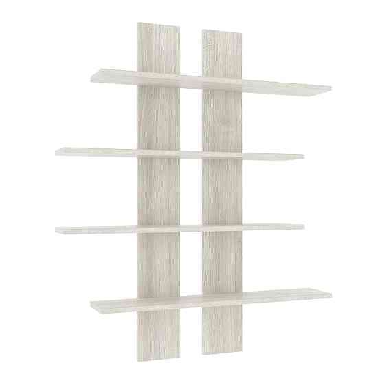 Полиця навісна ПН-6, Дуб Шамоні Світлий, 910/160/1100 Львів