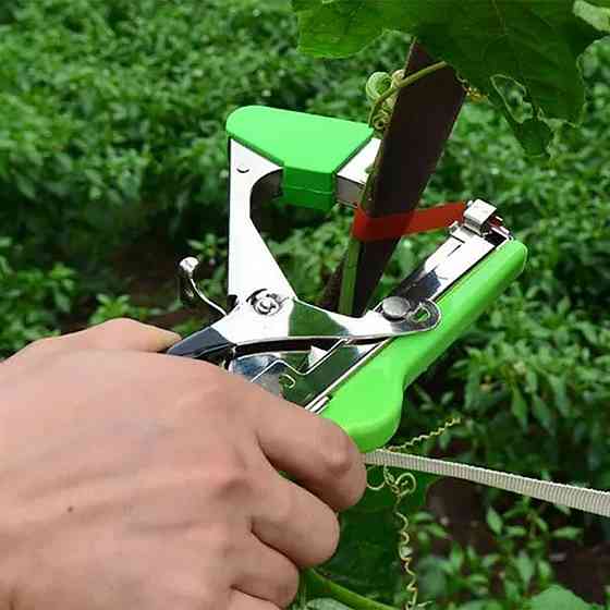 Садовий степлер для підв'язування рослин + стрічка Tapetool SBR Київ