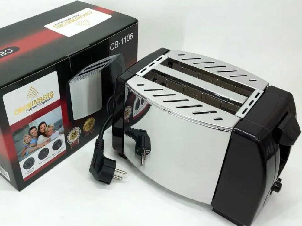 НЕМЕЦКИЙ Тостер Crownberg CB 1106 750 Вт тостерниця. Київ - фото 5