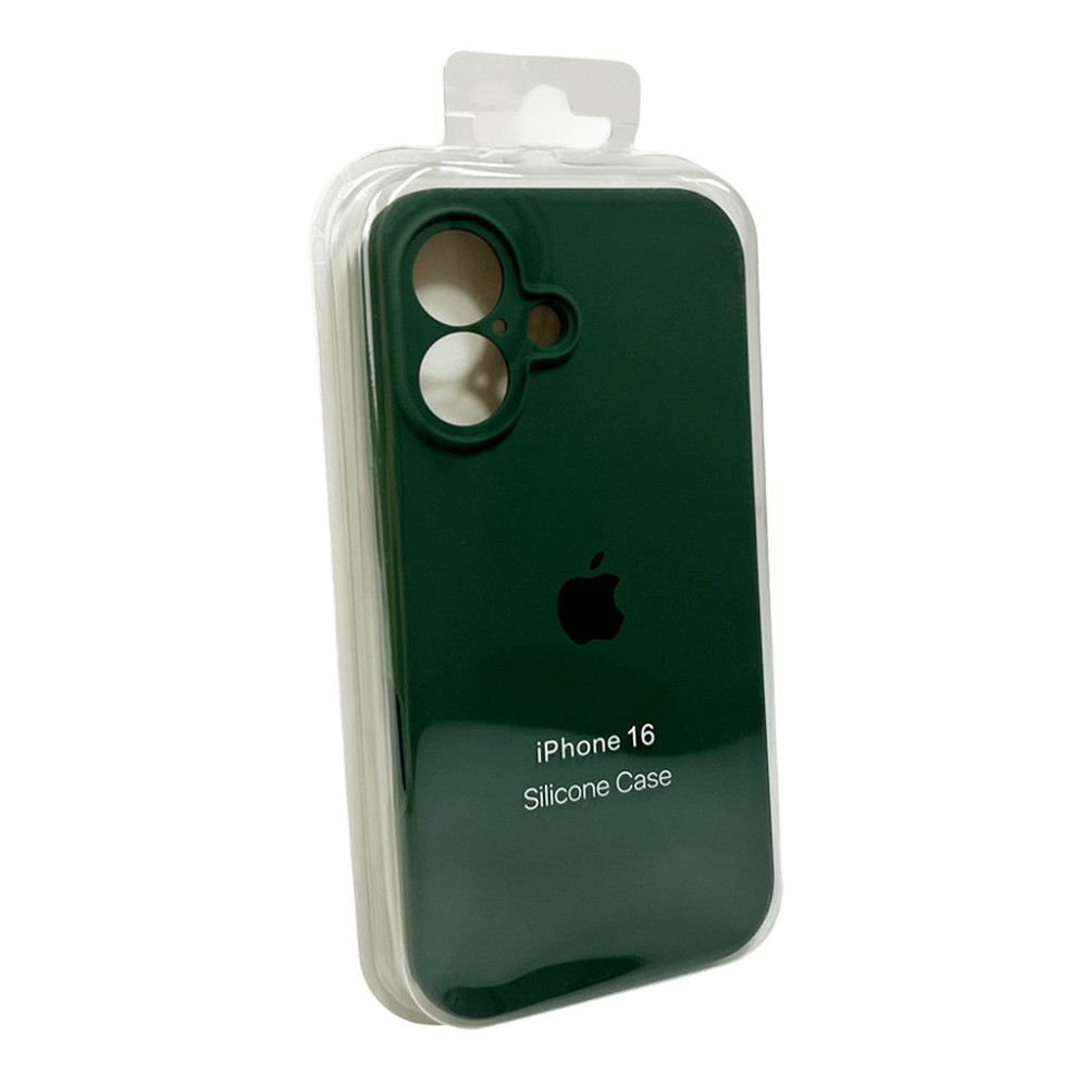 Чохол для смартфона Silicone Full Case AA Camera Protect for Apple iPhone 16 40,Atrovirens Київ - фото 2