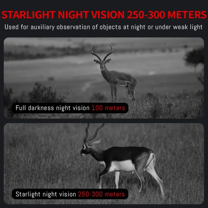 Комплект - монокуляр нічного бачення NVG30 Wi-Fi 940nm + шолом (ABS-пластик) + кріплення (Чорний) Вінниця - фото 9