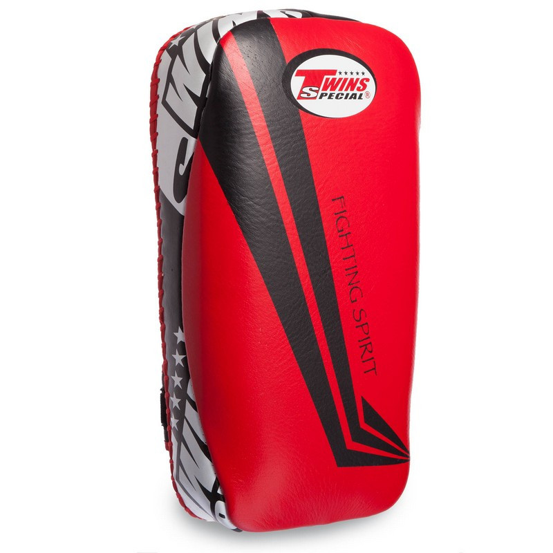 Пады для тайского бокса Тай-пэды TWINS FKPL2-43-M размер 37х19х9 см красный Киев - изображение 1