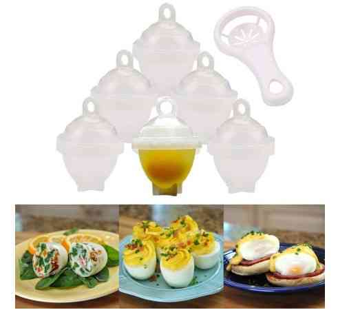 Форми для варіння яєць без шкаралупи - 6+1шт. Київ