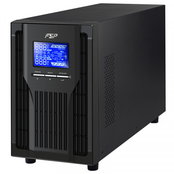 ДБЖ FSP Champ 1 kVA, Tower, Schuko (CH-1101TS), 1000VA/900W, Online, 3*Schuko,CE Киев - изображение 1