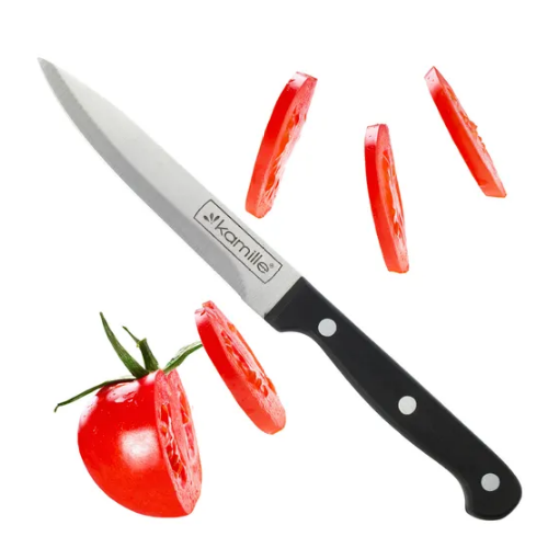 Ніж універсальний лезо 12см/ручка 10см нержавіюча сталь з бакеліт.ручкою 5105 KAMILLE Житомир - фото 3