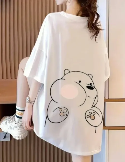 Футболка жіноча з принтом  44 Біла 2634324607 Дніпро - фото 1