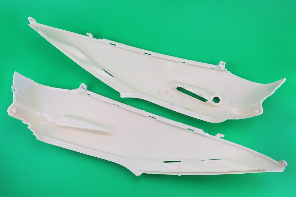 Honda DIO AF-27/28 пластик - верхній бічний лів+прав к-кт 2шт, БІЛИЙ Київ - фото 2