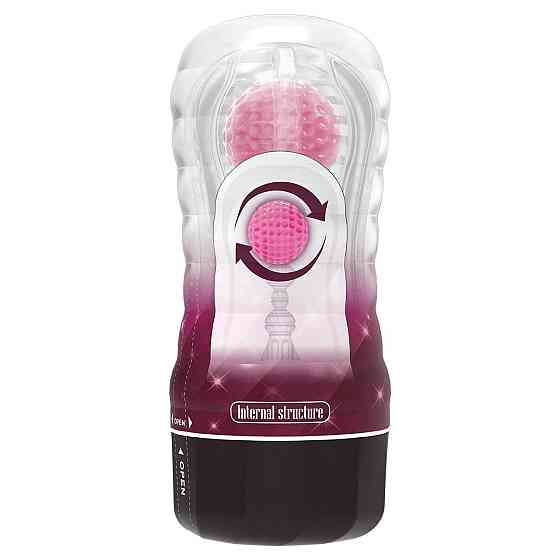 Прозрачный мастурбатор вагина PRETTY LOVE VACUUM CUP MASTURBATOR Black Hole ABS TPR Sex Aura Киев