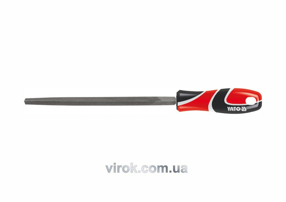 Напильник по металу трикутний YATO 250 мм #2 Одесса - изображение 2