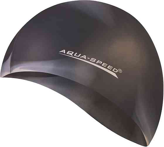 Шапочка для плавания Aqua Speed BUNT113 (grey) Вишнёвое