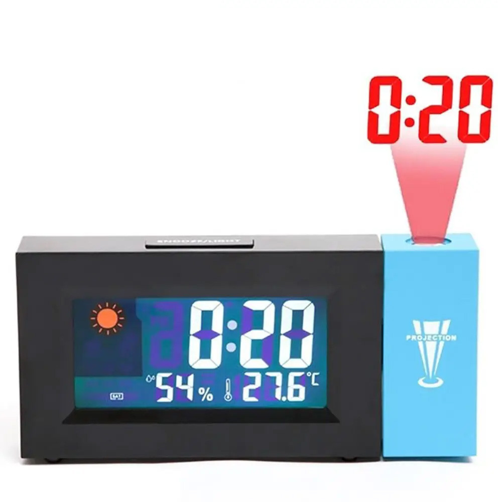 Настольные часы с LED подсветкой и проекцией,Clock With Projector SBR Киев - изображение 1