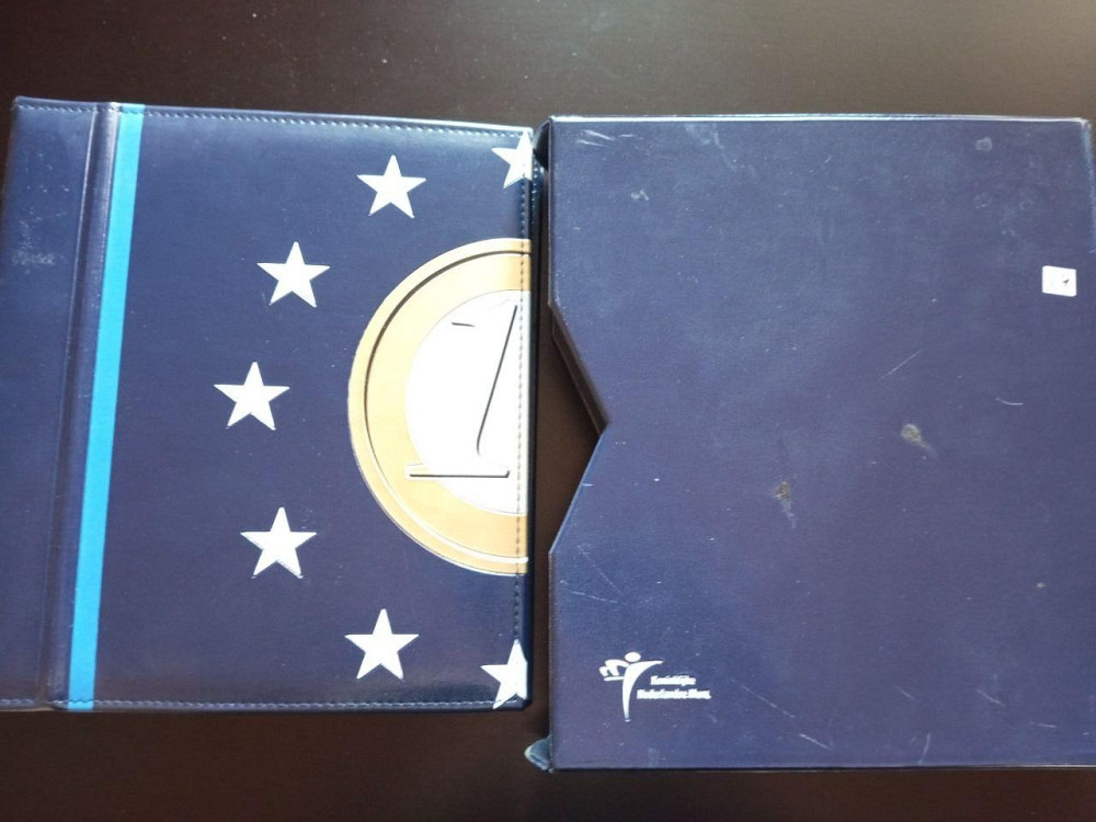 Альбом для банкнот у футлярі 10 аркушів (14) Б/У Полтава - фото 1