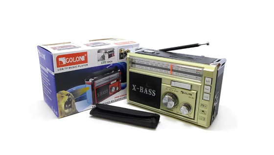Радіоприймач GOLON RX-381 FM 165 x 75 x 110 мм 3231 Одеса