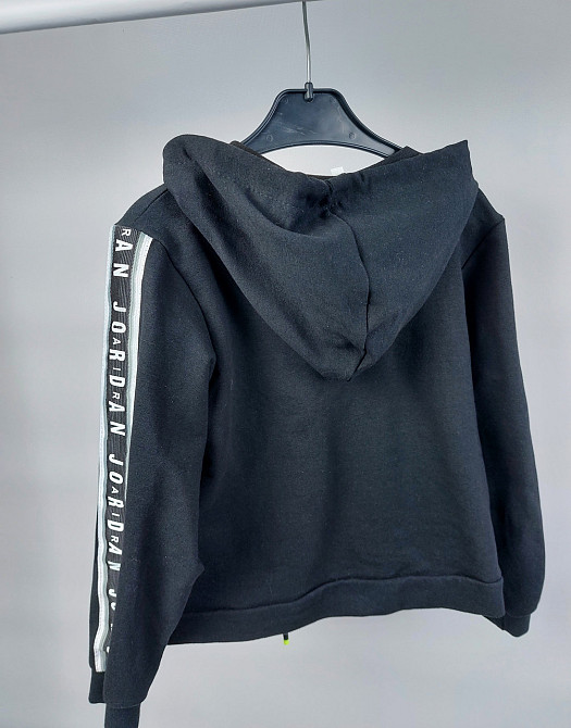 Детский  спортивный костюм  для мальчика двунитка на весну в черном цвете 116,128 Николаев - изображение 7