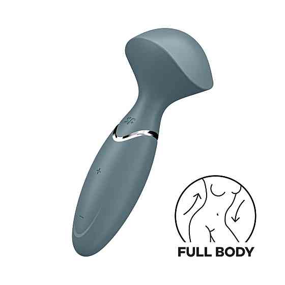 Вибромассажер Satisfyer Mini Wand-er Grey Sex Aura Киев