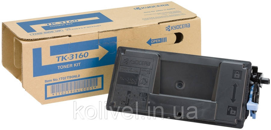 Kyocera TK-3160, 1T02T90NLC - оригинальный тонер картридж Киев - изображение 1