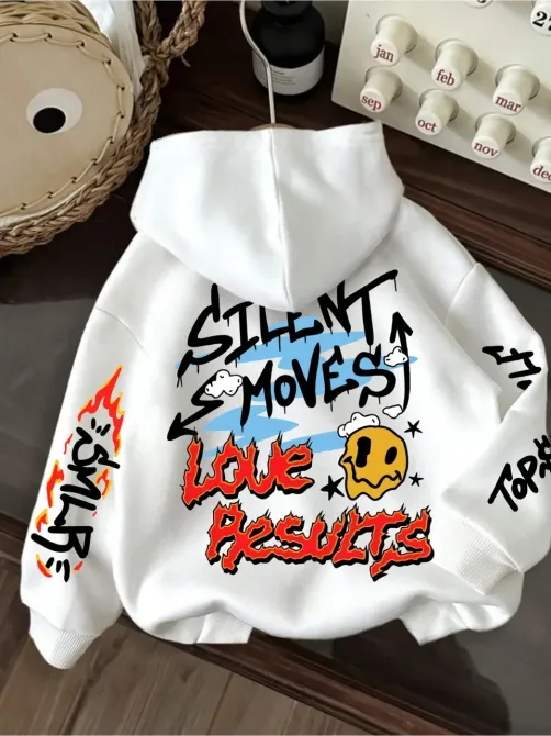 Худі жіноче, світшот білий, модна толстовка 2700321861 розмір 50 Дніпро - фото 1