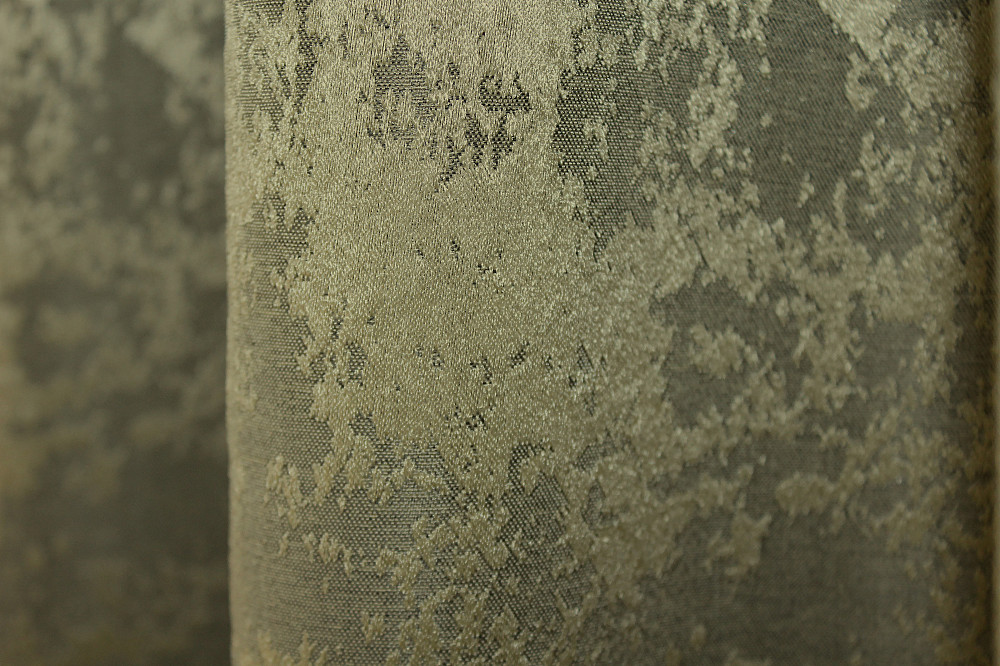 Комплект коротких штор VR-Textil Жаккард Sultan YL № 1213ш Оливковый 130х170 см 2 шт (35-0053) Киев - изображение 6