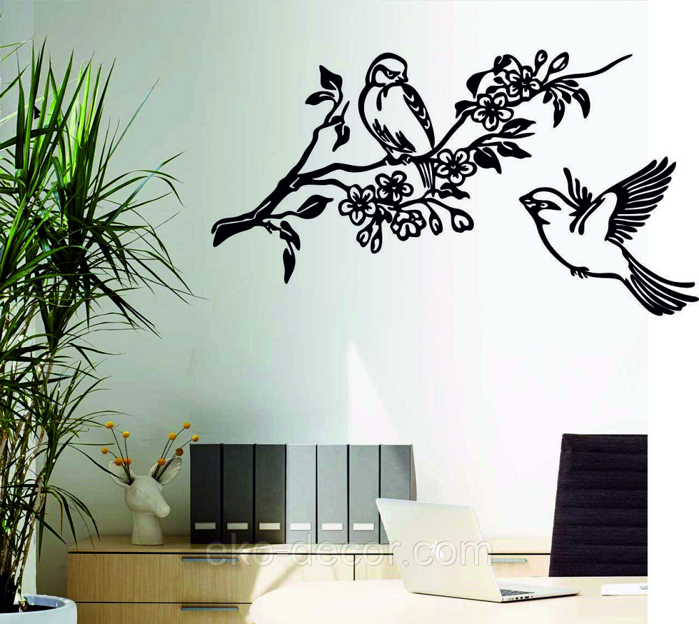 Декоративне настінне Панно «Пташки», Декор на стіну Київ - фото 4