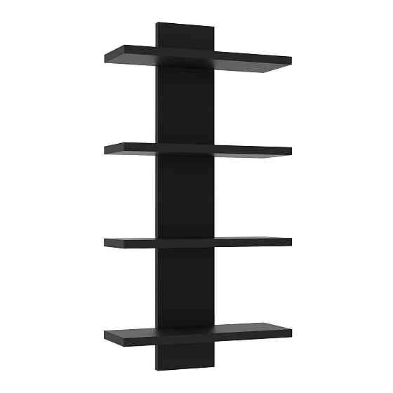 Полиця навісна ПН-5, Антрацит, 350/140/700 Львів