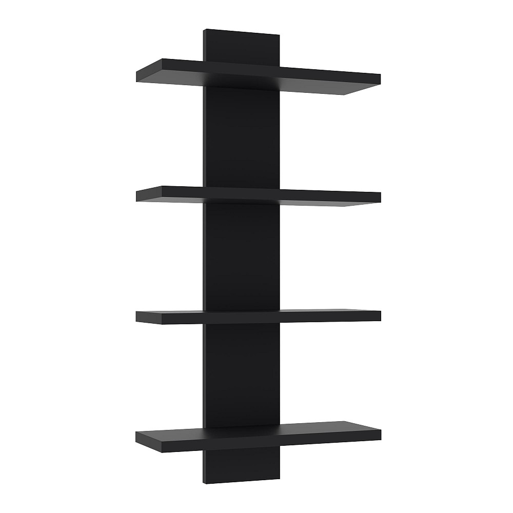 Полиця навісна ПН-5, Антрацит, 350/140/700 Львів - фото 1