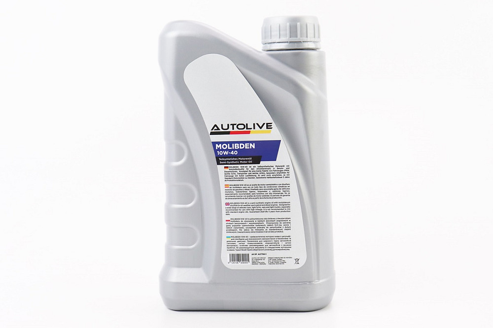 Олива 4T 10W-40 - напівсинтетична універсальна, "Molibden Benzin", 1L Київ - фото 2