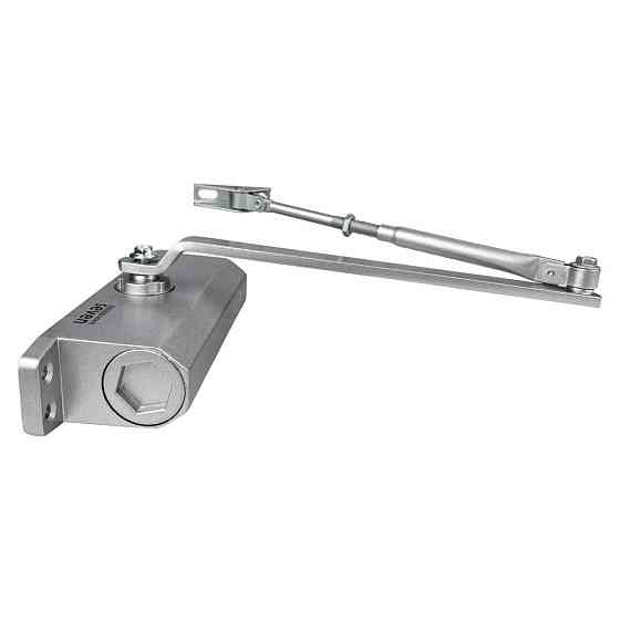 Дотягувач дверей від 45 до 75 кг SEVEN DC-7743 silver Київ