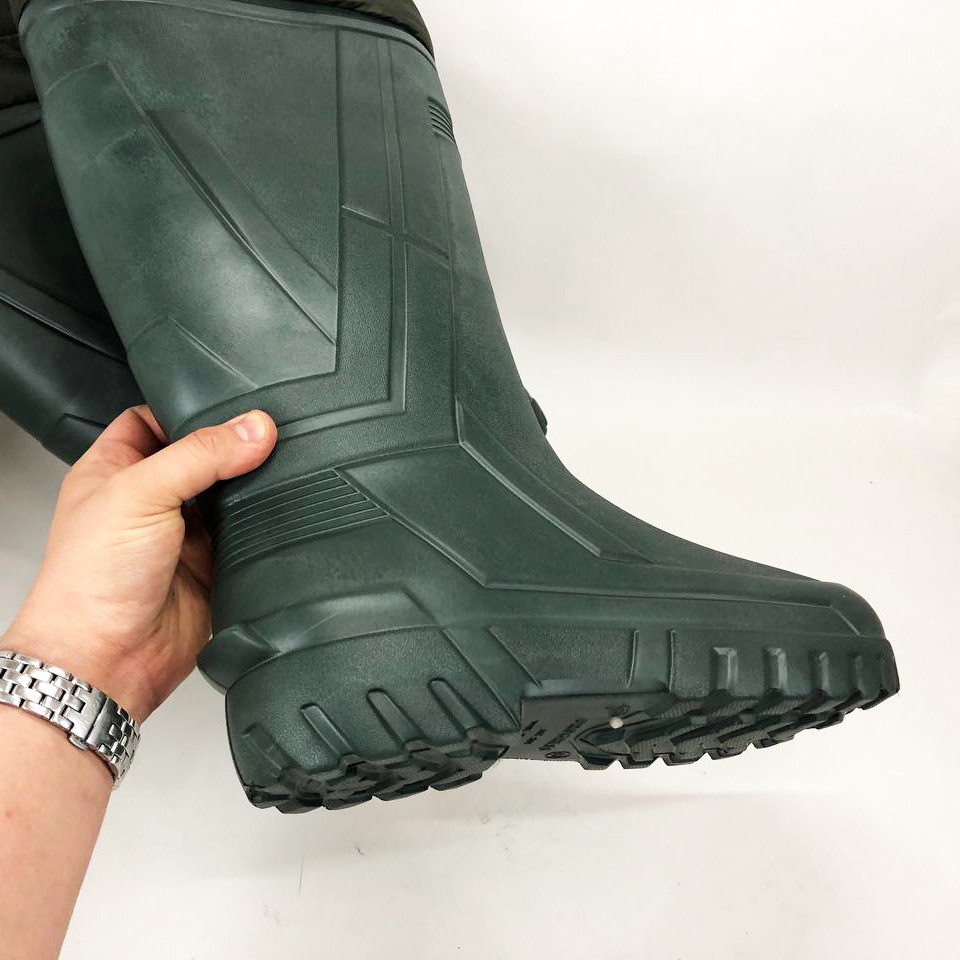Резиновые сапоги для рыбалки 41р, Водонепроницаемые теплые резиновые сапоги Осенние WG-69 Львов - изображение 1