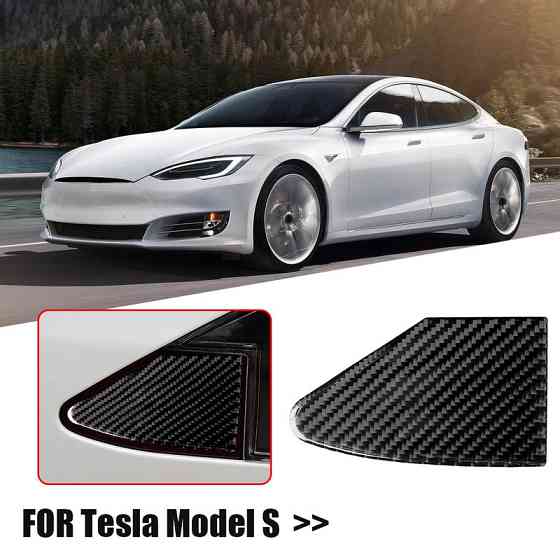 Наклейка для панели зарядного порта Aim Tesla Model S (Gloss carbon) Николаев
