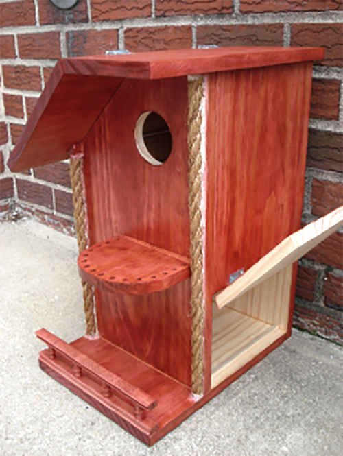 Будиночок для білок "Макадамія" корал Миколаїв - фото 1